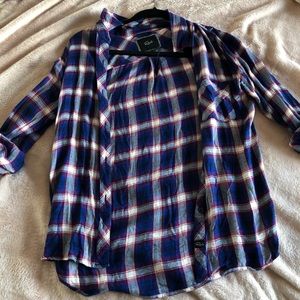 Rails plaid top